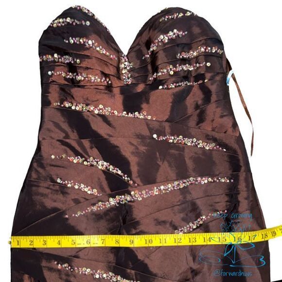 Prom Dress Mori Lee Madeline Gardner size 7/8 - Picture 11 of 13